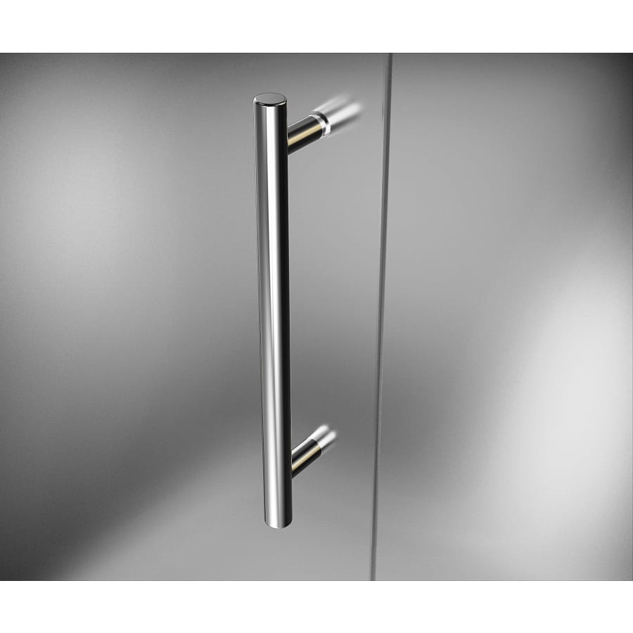 Aston Nautis Frameless Hinged Shower Door - Thumbnail 3