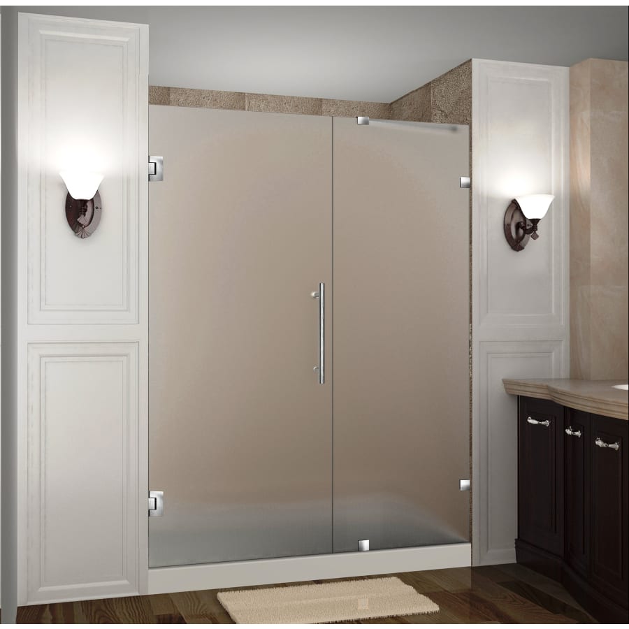 Aston Nautis Frameless Hinged Shower Door - Thumbnail 2