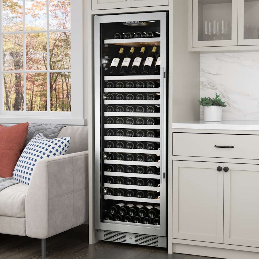 Avallon AWC243TSZLH 24 Inch Wide 150 Bottle Capacity Built-In or