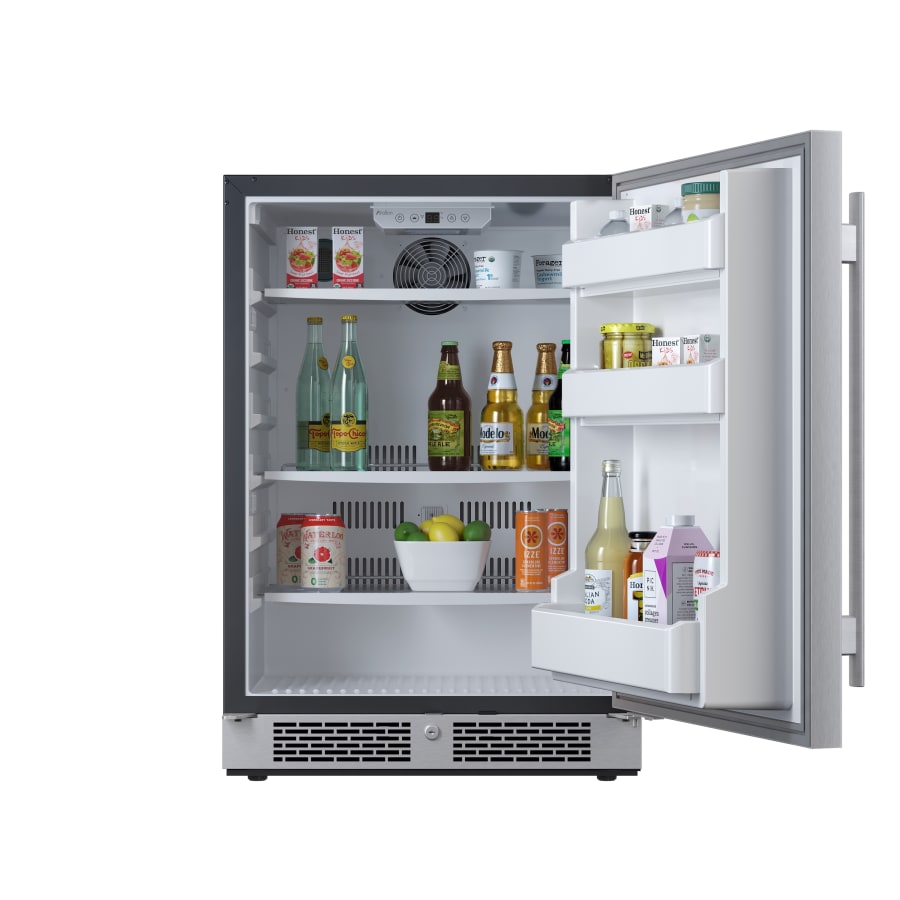 Avallon AFR242SSRH 24 Wide 5.66 Cu. ft. Built in Compact Refrigerator