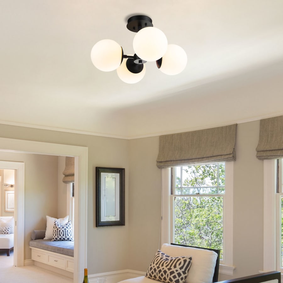 Bellevue ZCF83653MBK Bab 4 Light 18