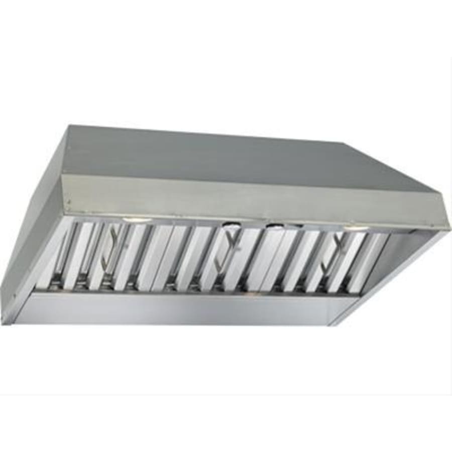 Finish: Best 46-3/8" Stainless Steel Insert Range Hood Brushed Stainless Steel