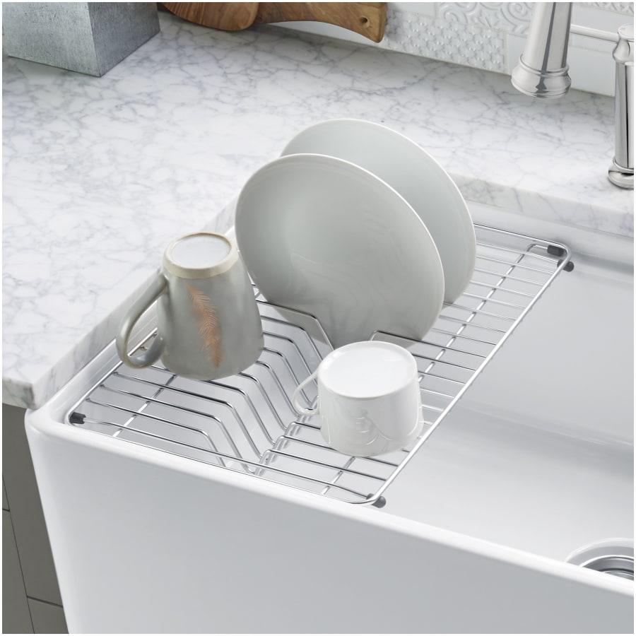 Blanco floating dish rack on sale