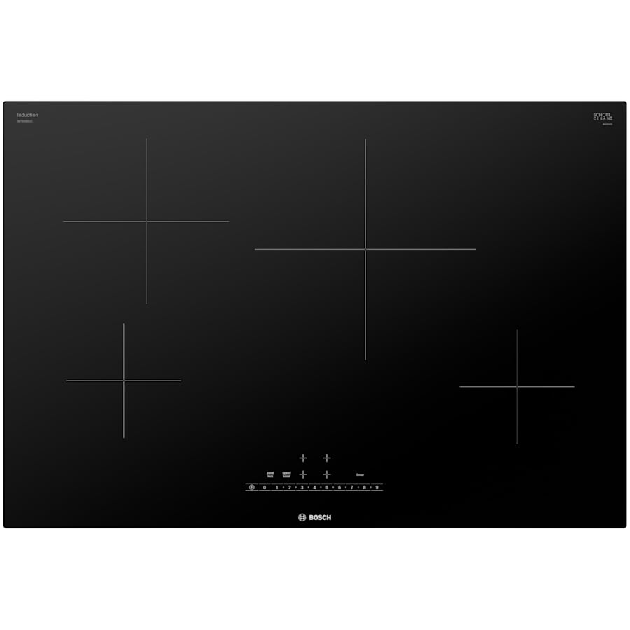 Bosch 500 Series 30" Black Induction Cooktop - Thumbnail 3