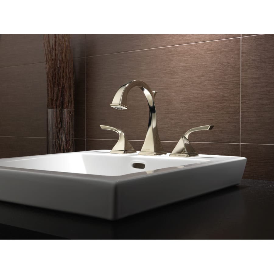 Brizo 65330LF-BN Virage Widespread Bathroom Faucet with Pop-Up