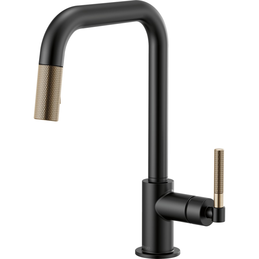 Brizo 63053LF-BLGL Litze Single Handle Square Arc Pull Down