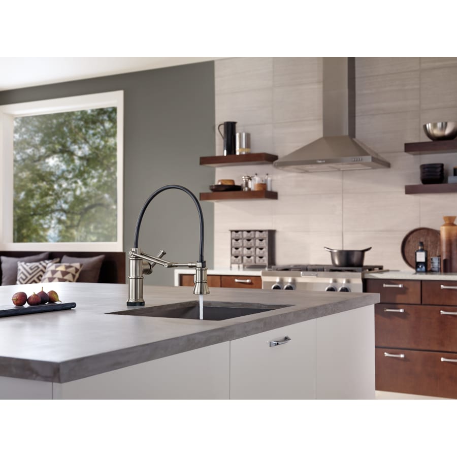 Brizo-64225LF-Kitchen View Stream Down