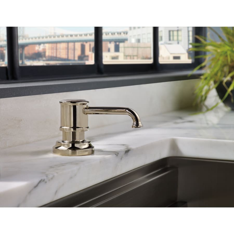 Installed Soap Dispenser