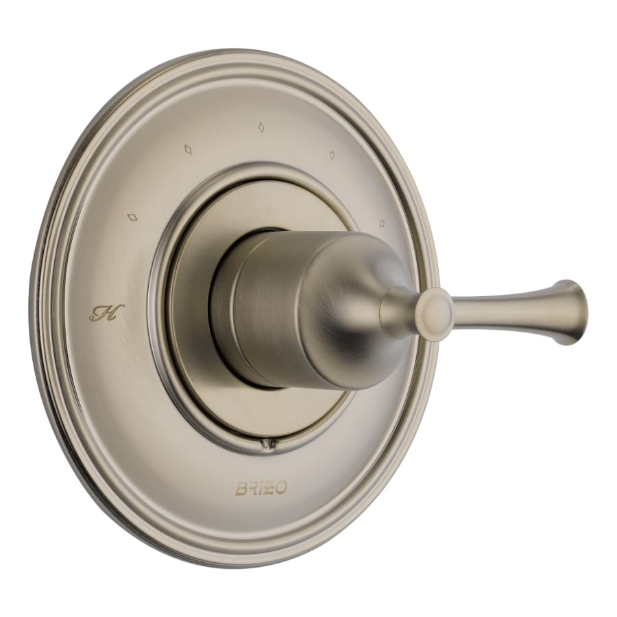 Brizo Baliza  Sensori Thermostatic Mixing Valve Trim and Cartridge - Separate Volume Control(s) Needed Brilliance Brushed Nickel