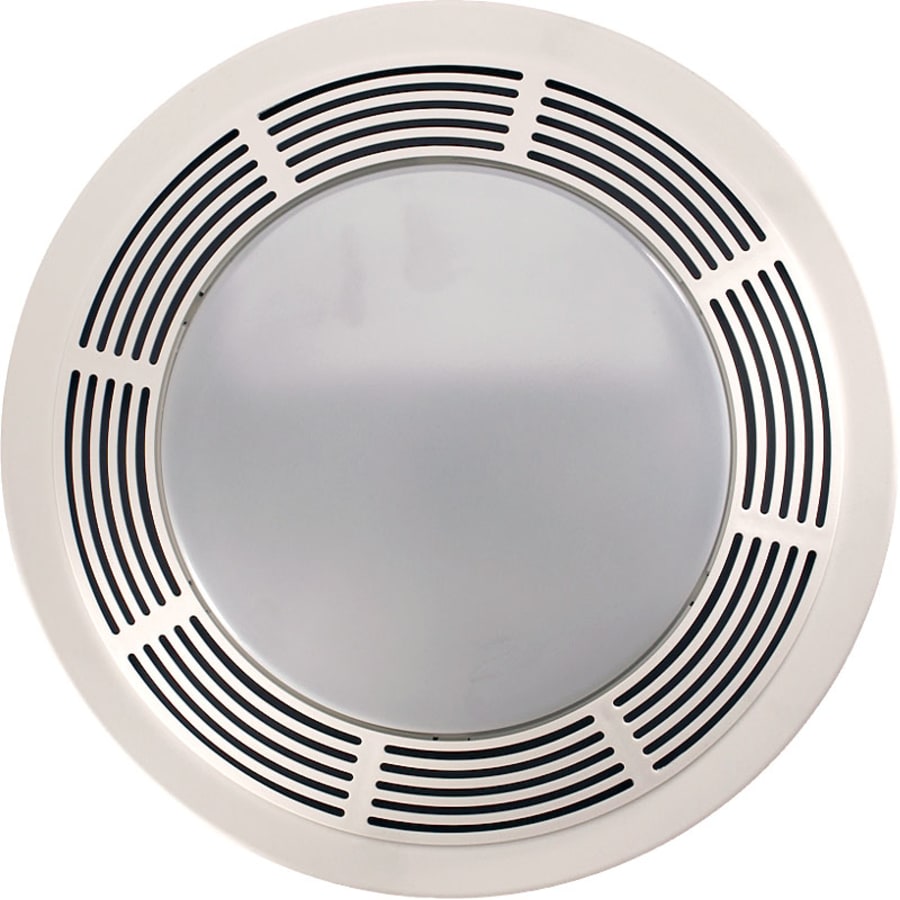 Round bathroom ceiling heater top