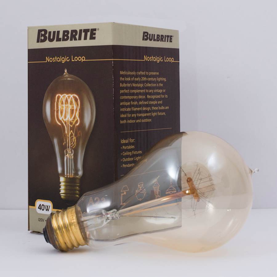 Bulbrite A19 Edison Light Bulb - Thumbnail 5