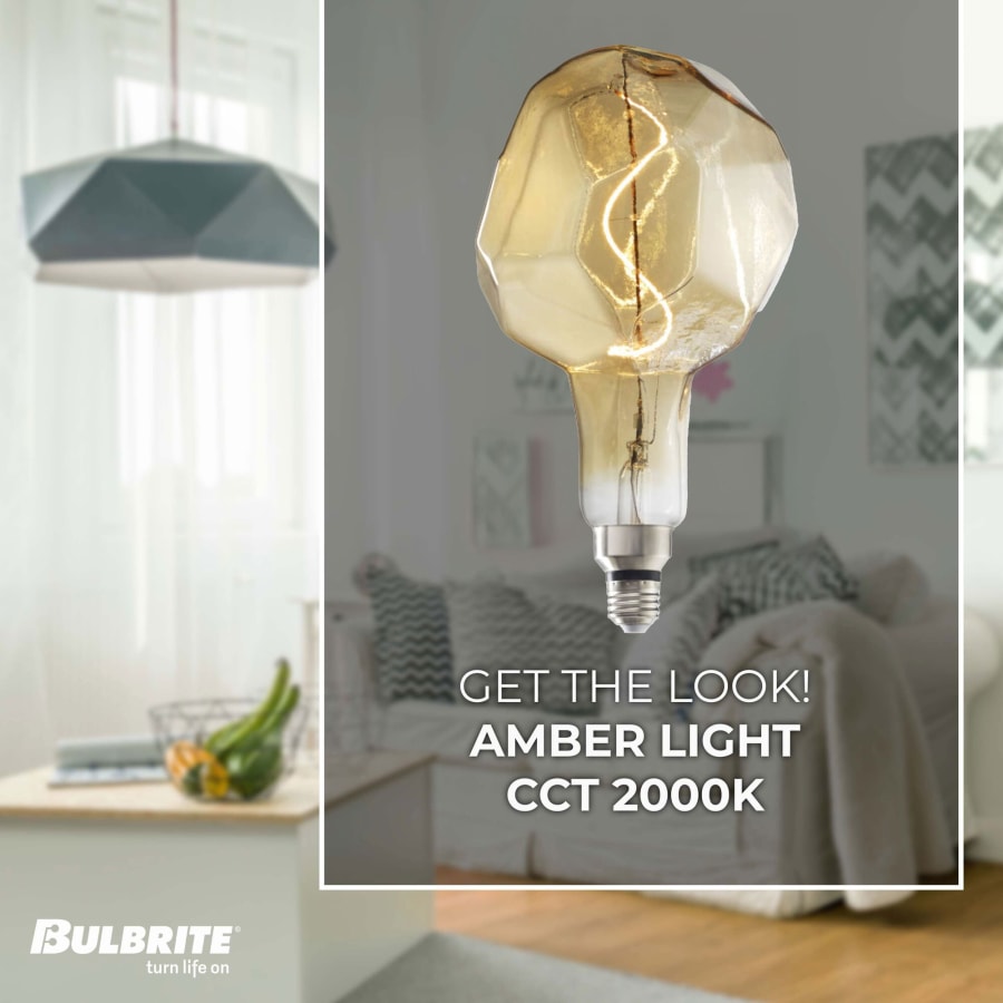 Bulbrite 776318 Single 4 Watt Vintage Edison Dimmable Medium