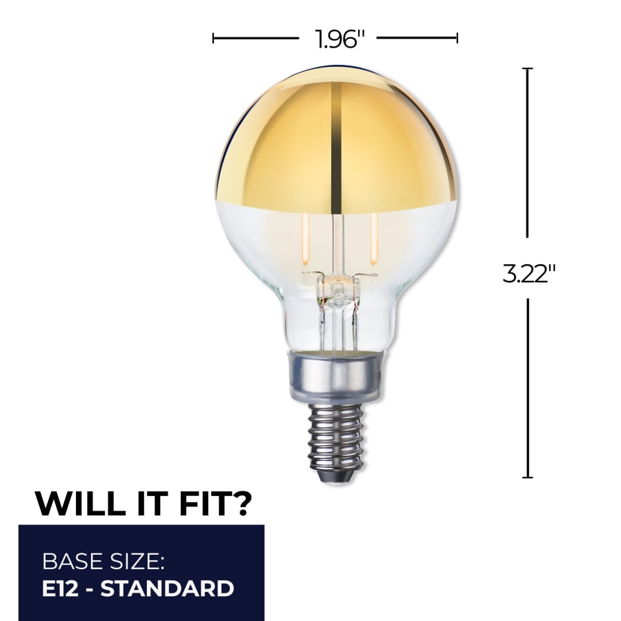 Bulbrite G19 LED Candelabra Bulb - Thumbnail 4