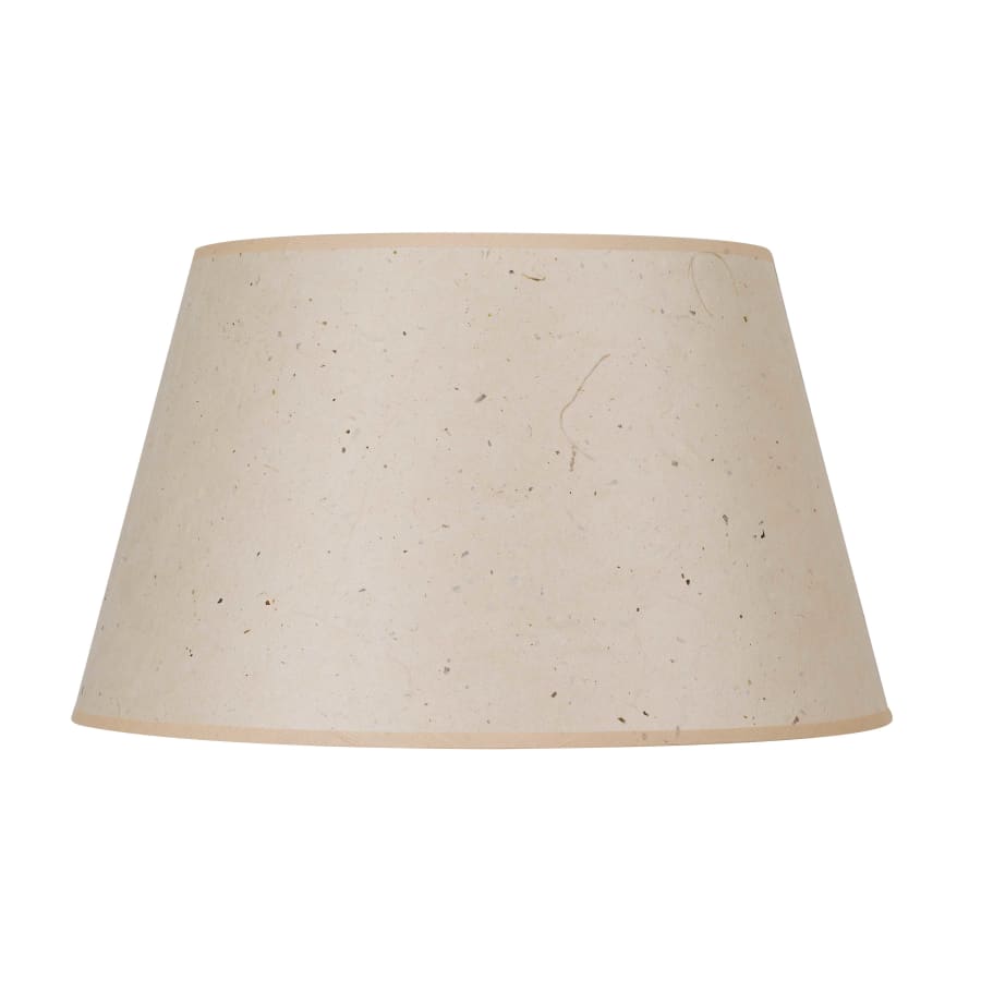 Cal Lighting 17" Wide Tapered Hardback Lamp Shade Kraft