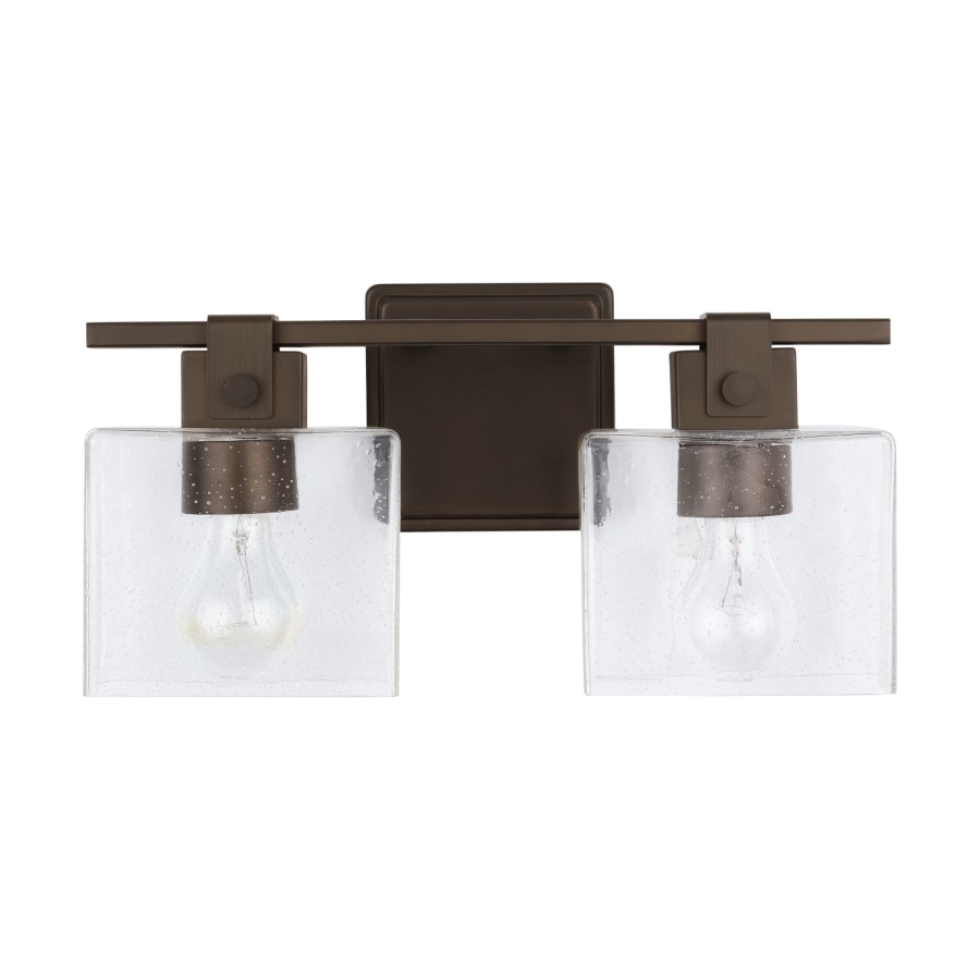 Capital Lighting 2 Light 16" Wide Bathroom Vanity Light Oil Rubbed Bronze