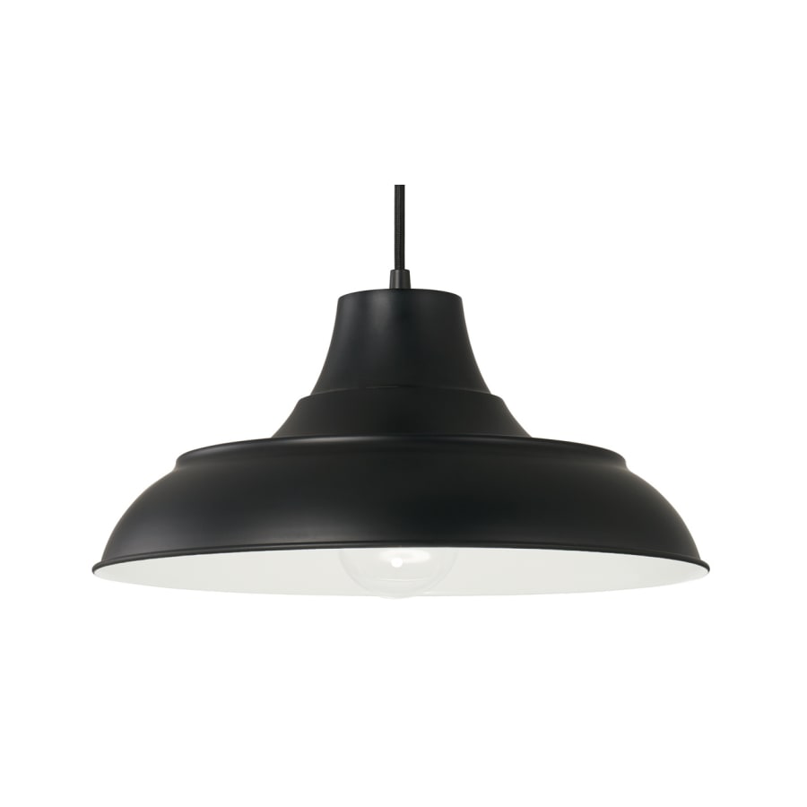 Capital Lighting Jones 15" Wide Pendant Matte Black