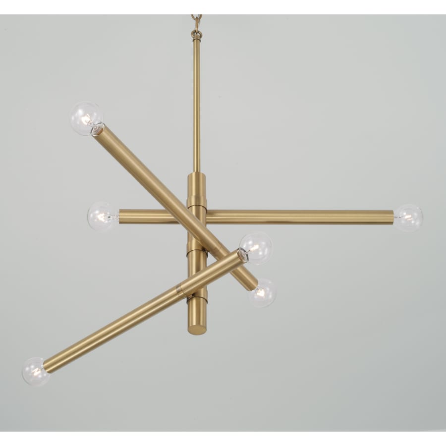 Capital Lighting 451261AD Zane 6 Light 26