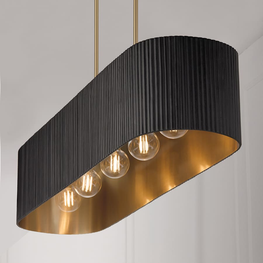 Capital Lighting 850751KR Donovan 5 Light 44