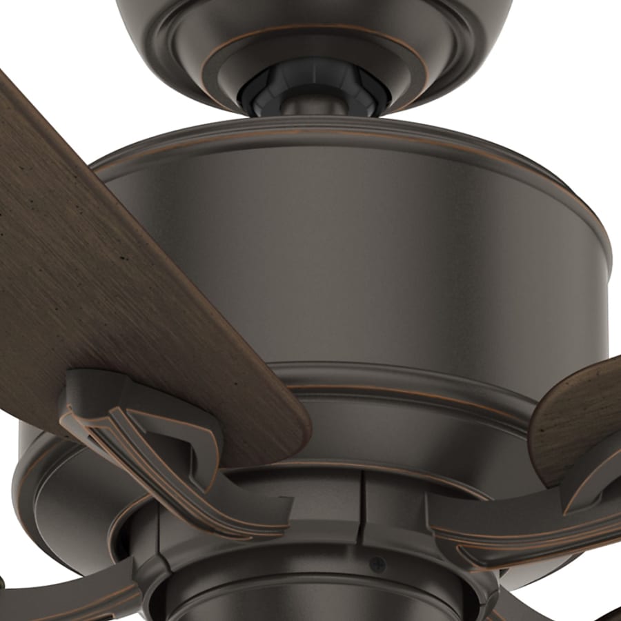 Casablanca Compass Point 54-in Fresh White Indoor/Outdoor Ceiling Fan (5-Blade)