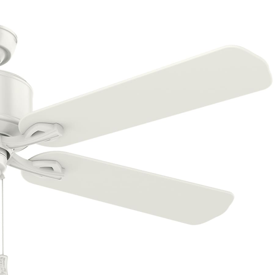 Casablanca Compass Point 54-in Fresh White Indoor/Outdoor Ceiling Fan (5-Blade)