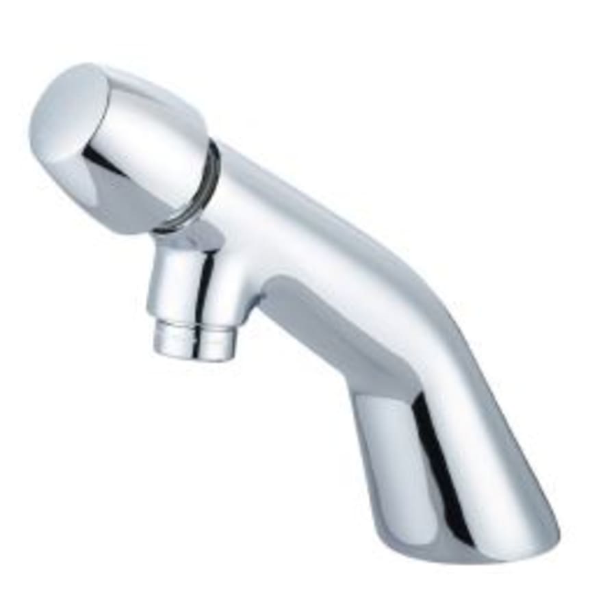 Central Brass 1.5 GPM Deluxe Single Handle Slow-Close Deck Mounted Bathroom Faucet Polished Chrome