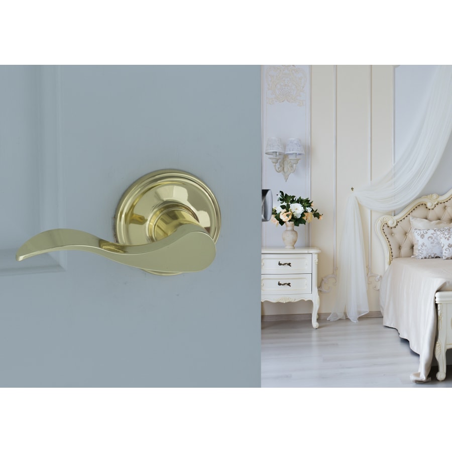 Copper Creek-WL2231-Bedroom Application View in Polished Brass