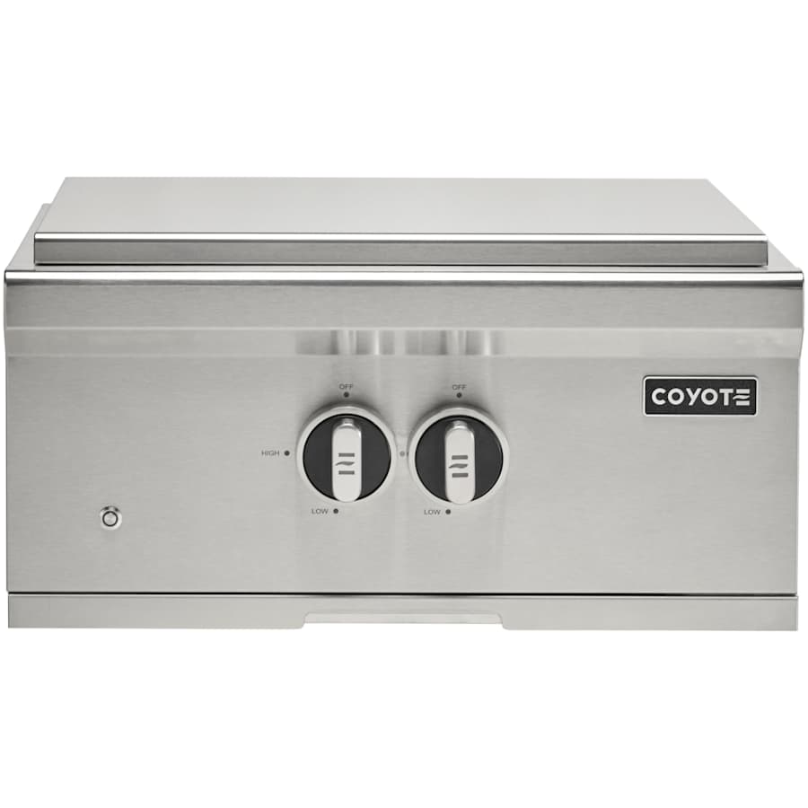 Coyote C3PBNG 24 Inch Wide Natural Gas Built-In Single Side Burner