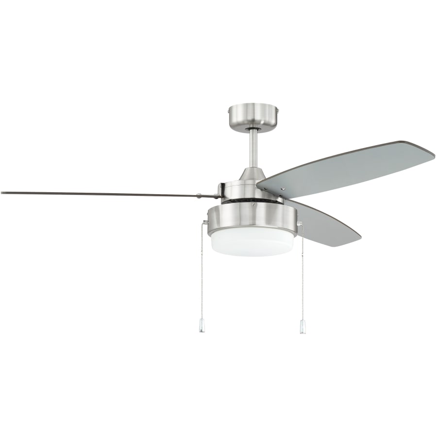 Craftmade Intrepid 52" 3 Blade LED Indoor Ceiling Fan Brushed Polished Nickel