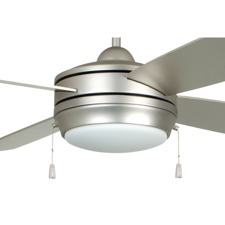 Brushed Satin Nickel with Matte Silver Side of Blades