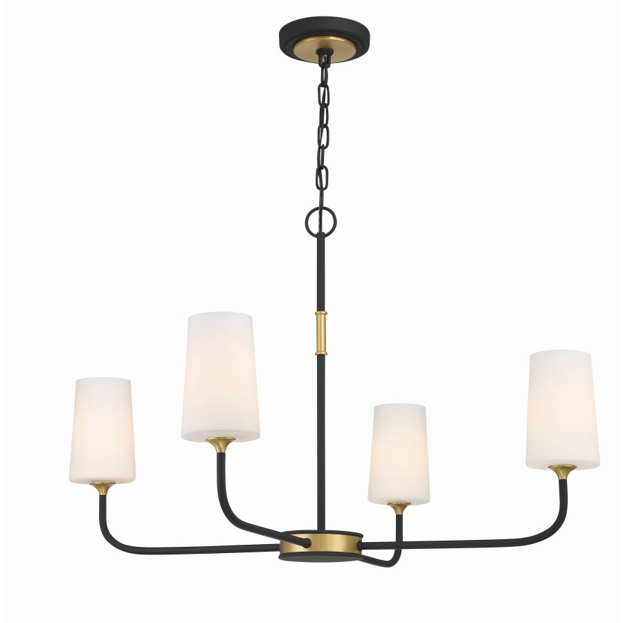 Crystorama Lighting Group NIL-70015-BF-MG Niles 4 Light 34