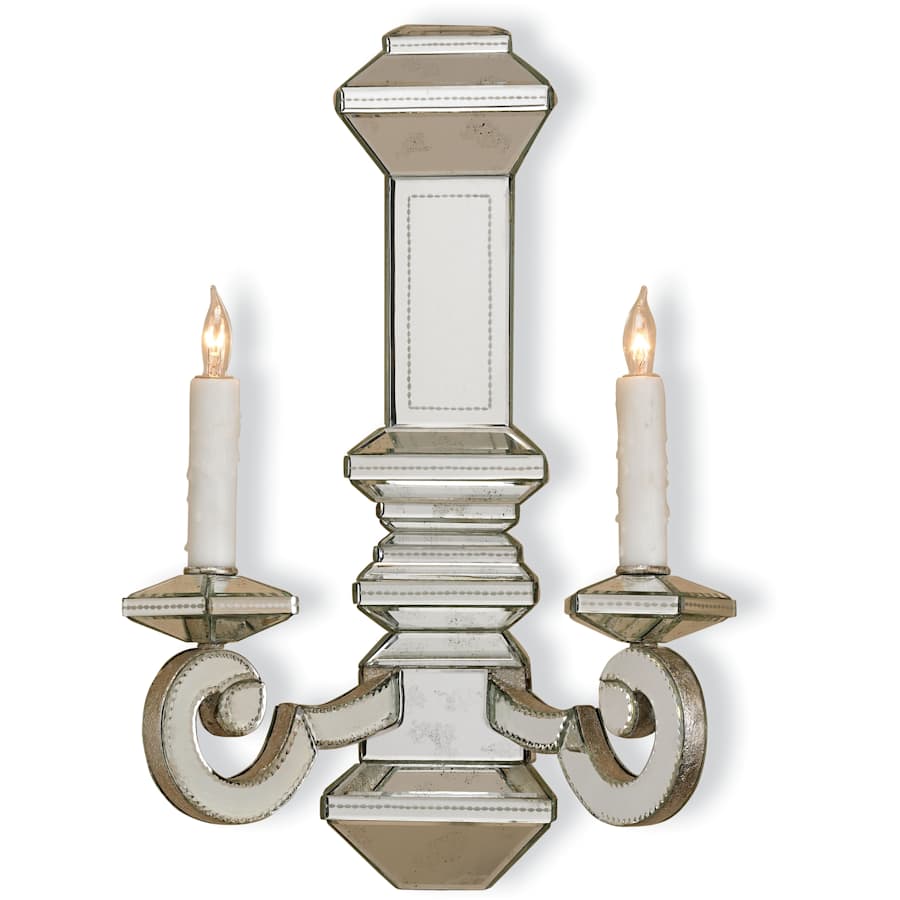 In Harlow Silver Leaf/ Antique Mirror