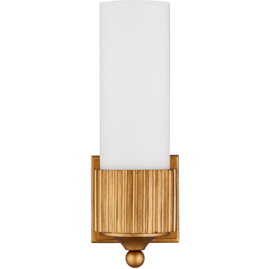 Currey Bryce Gold Bath Wall Sconce - Thumbnail 4
