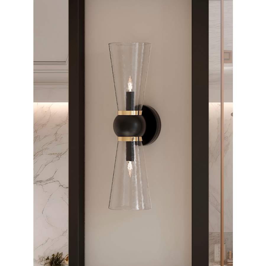Byford 2 Light 18" Tall Wall Sconce - Thumbnail 4