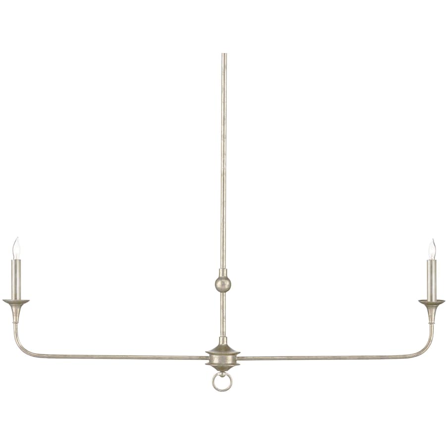 Currey and Company Nottaway Linear Chandelier - Thumbnail 4