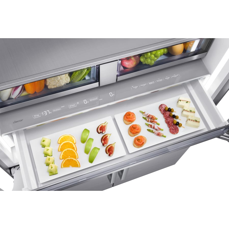 Dacor DRF425300AP 42 inch Built in 4 Door French Door Refrigerator