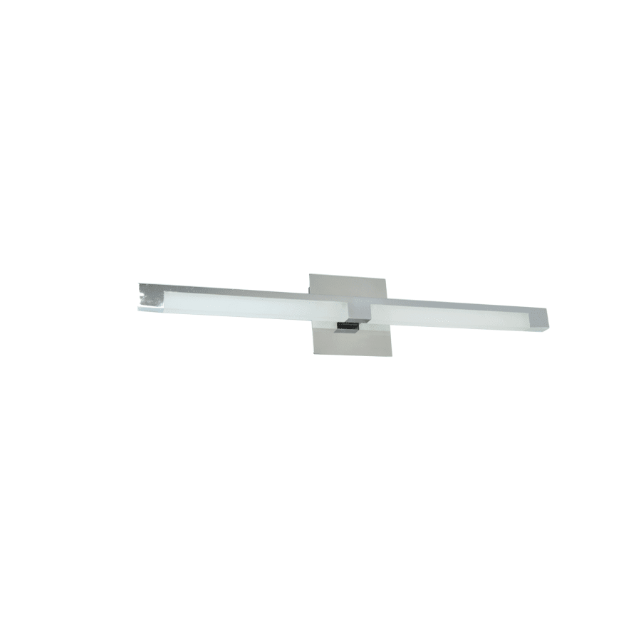 Dainolite Soho 2 Light 28" Wide LED Bathroom Vanity Light Polished Chrome
