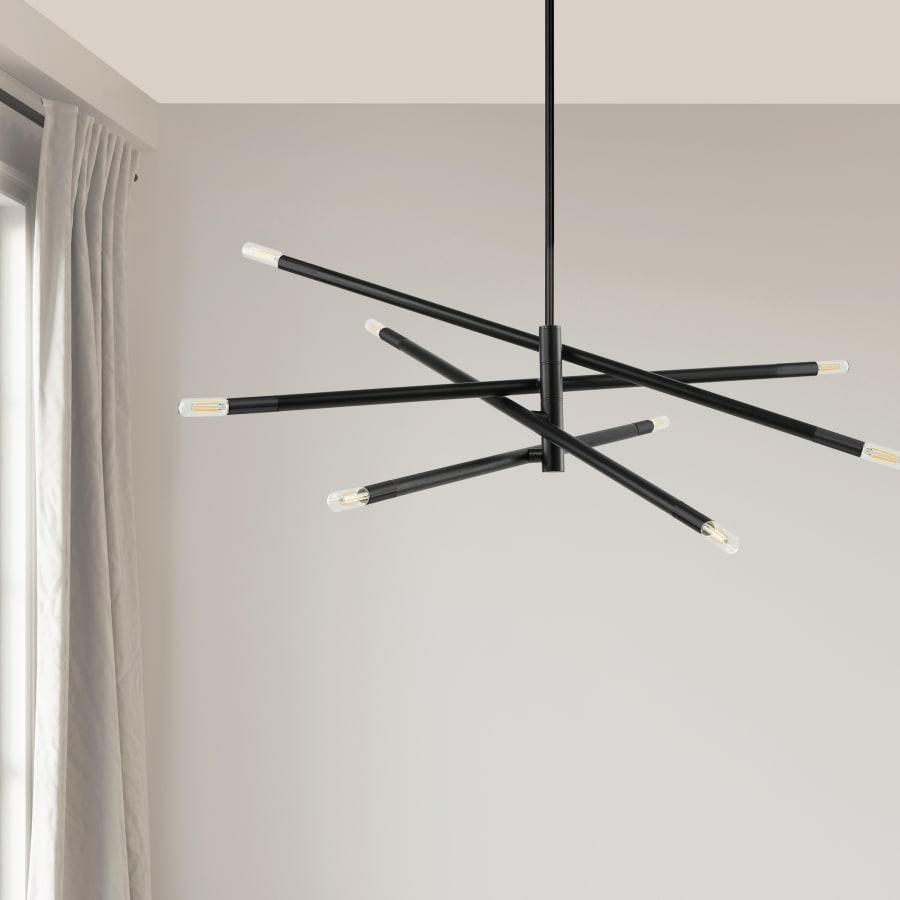 onewan(8) Dainolite WAN-548P-MB Wand 8 Light 50