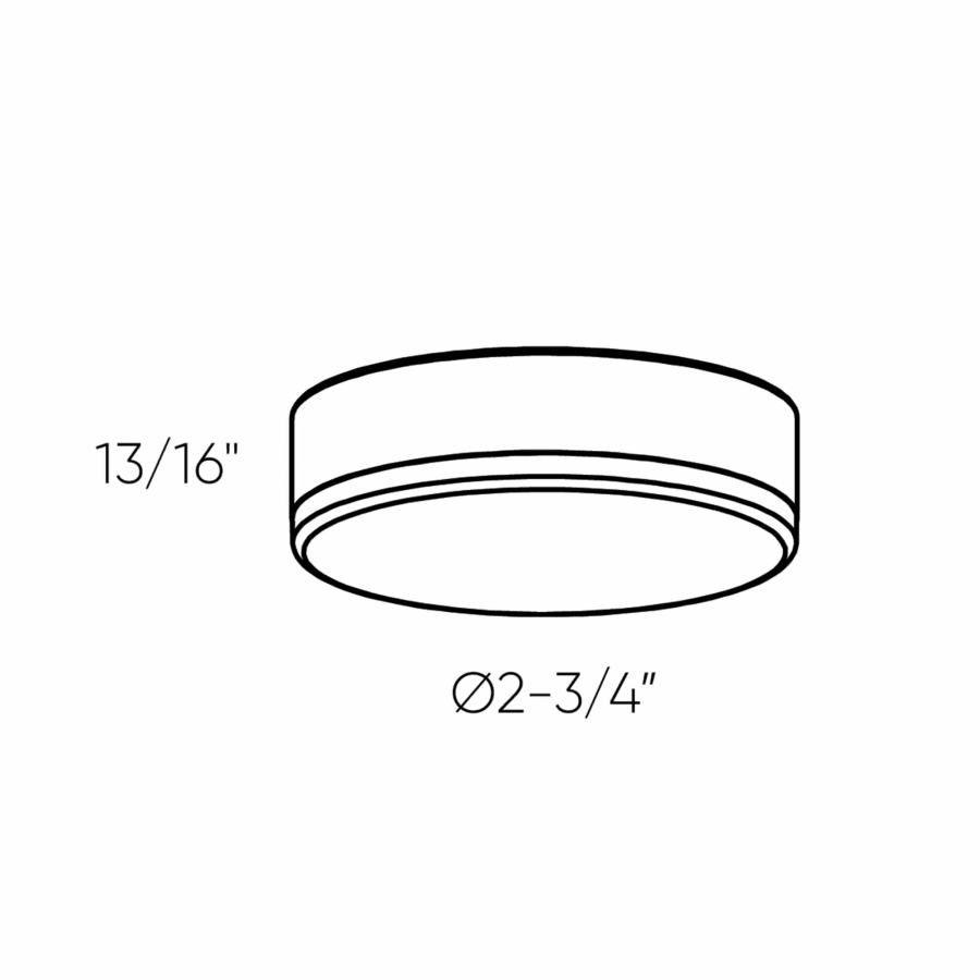 DALS Lighting Smart Pucks Line Drawing