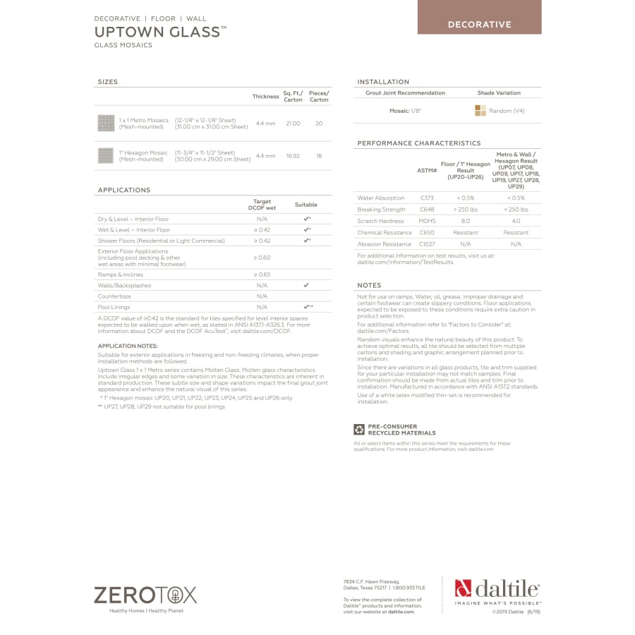 daltile-up1hexms1pw-alternate-view-4296 daltile-up1hexms1pw-alternate-view-4296