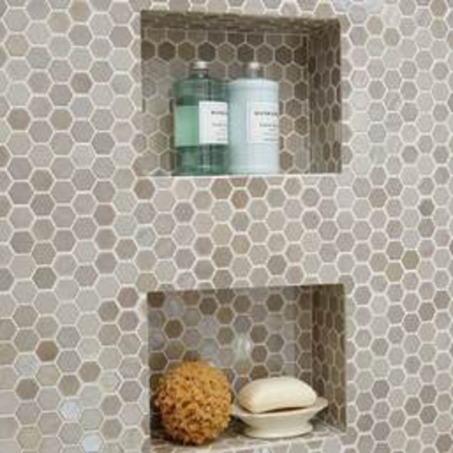 Daltile-UP1HEXMSP1S-Uptown Glass tile lifestyle image