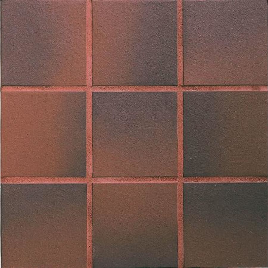 Daltile Quarry Textures - 4" x 8" Rectangle Wall & Floor Tile - Textured Stone Visual Red Flash