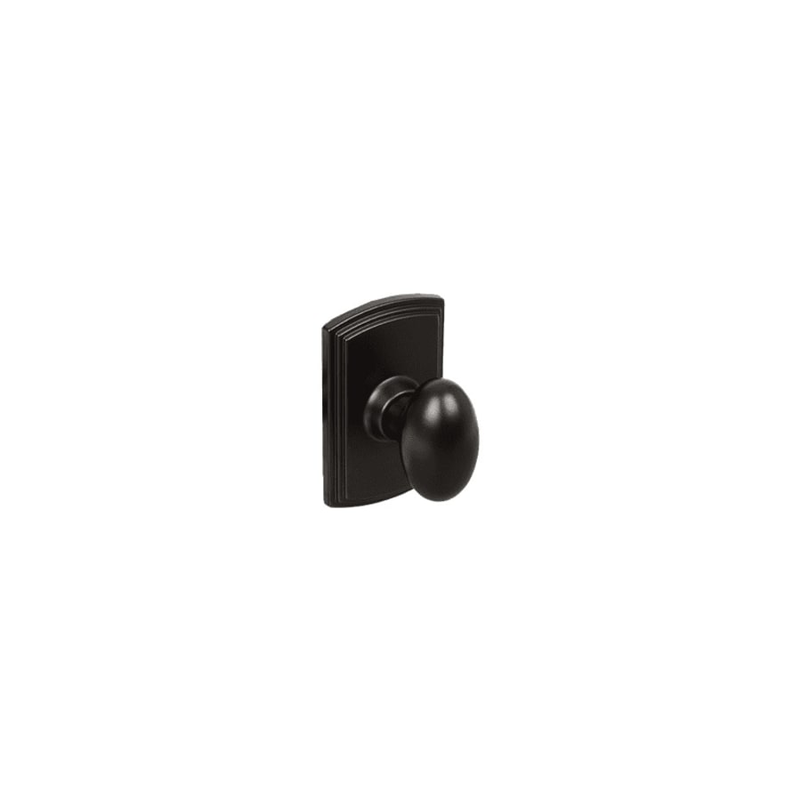 Italian Collection Canova Black Keyed Entry Door Knob