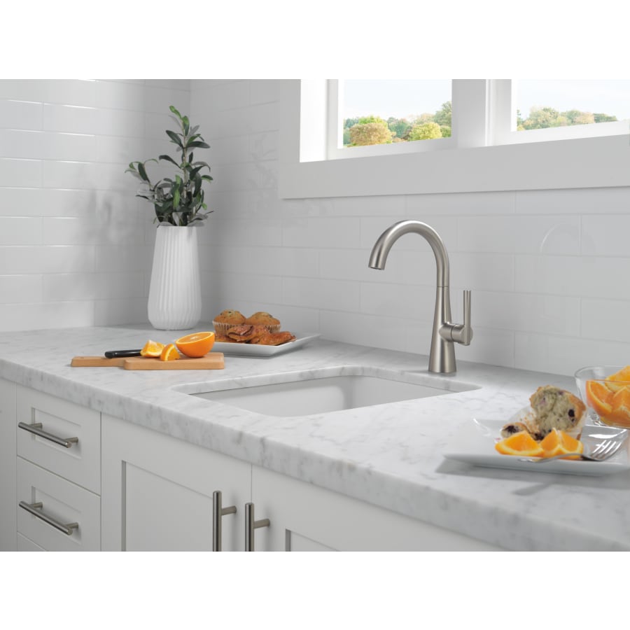 【日本製】 1.5 14882LF-CZ Delta GPM Faucet Prep / Bar Hole Single 応援グッズ