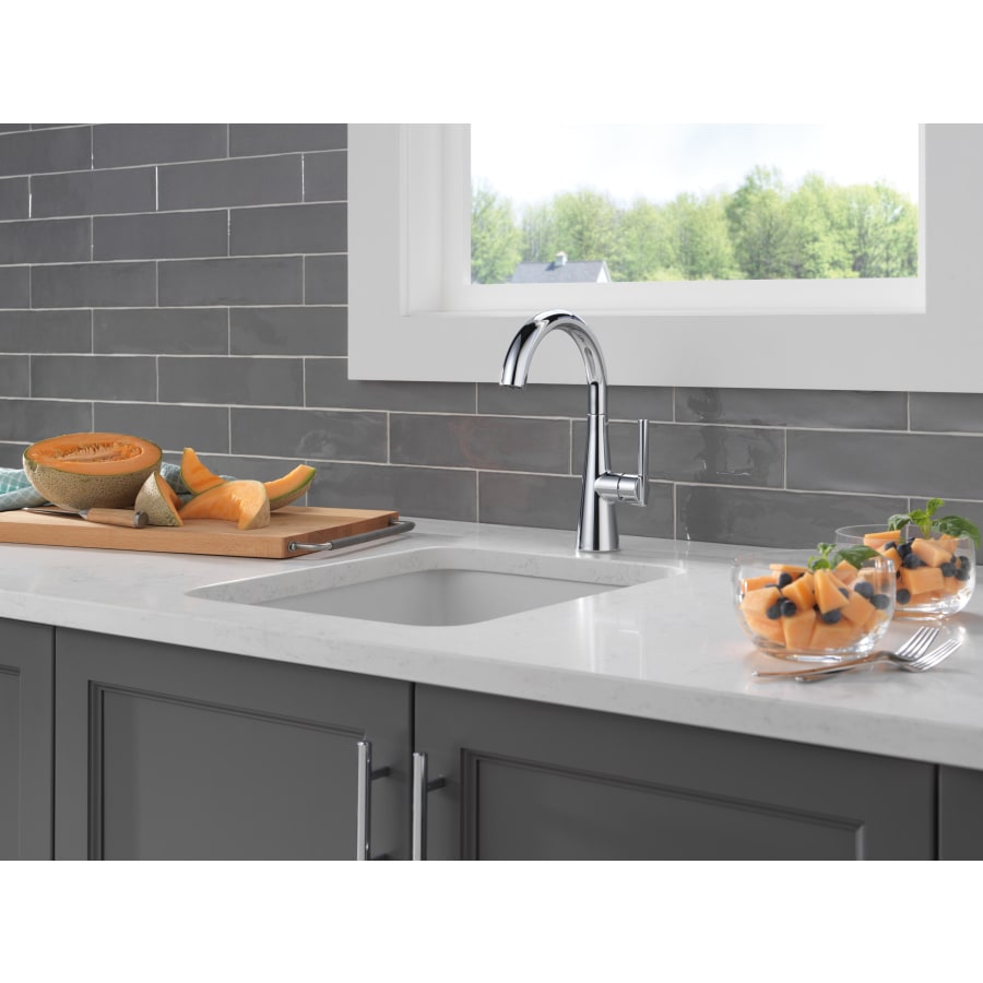 Delta 14882LF-CZ 1.5 GPM Single Hole Bar / Prep Faucet Delta 14882LF-CZ 1.5 GPM Single Hole Bar / Prep Faucet