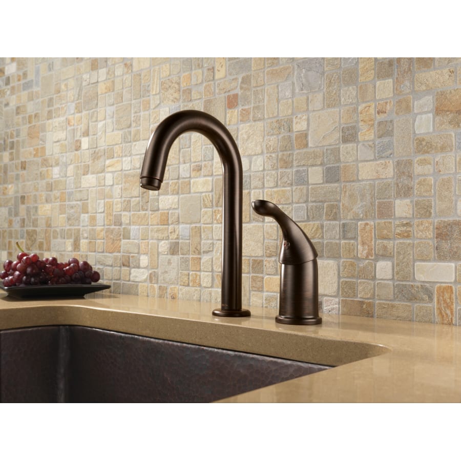 Delta-1903-DST-Installed Faucet in Venetian Bronze