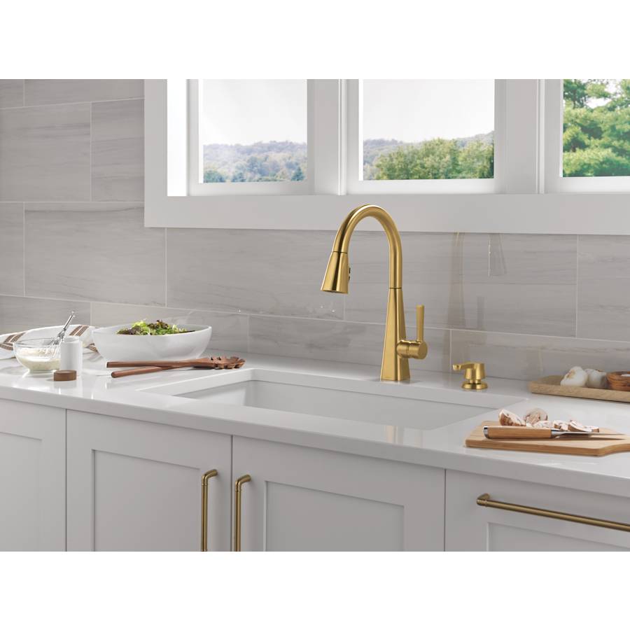 Delta 19802Z CZ DST Lenta Single Handle Pull Down Kitchen Build