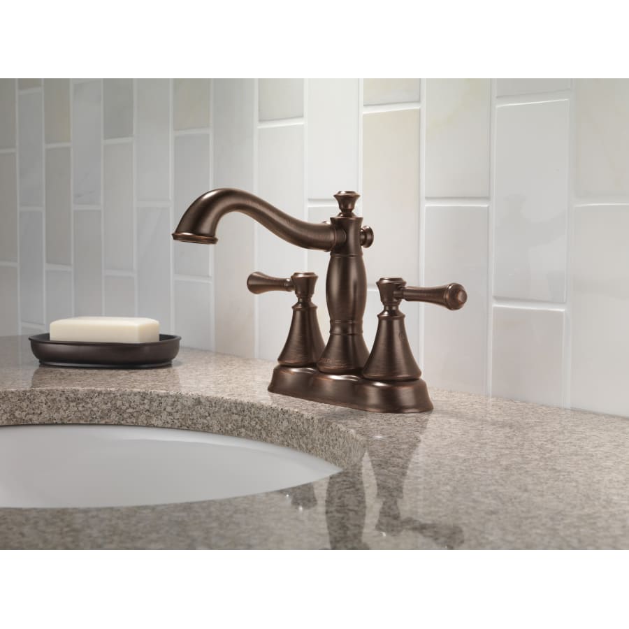 delta-2597lf-mpu-installed-faucet-in-venetian-bronze-145 delta-2597lf-mpu-installed-faucet-in-venetian-bronze-145