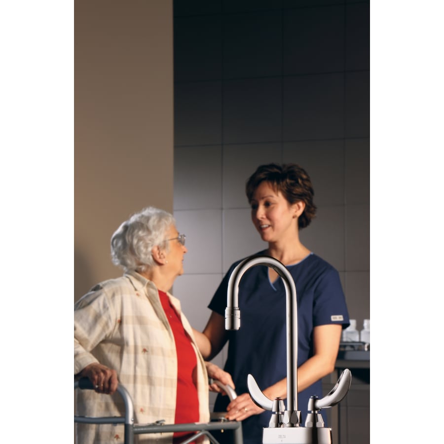 delta-27c4844-installed-faucet-with-model-in-chrome-833 delta-27c4844-installed-faucet-with-model-in-chrome-833