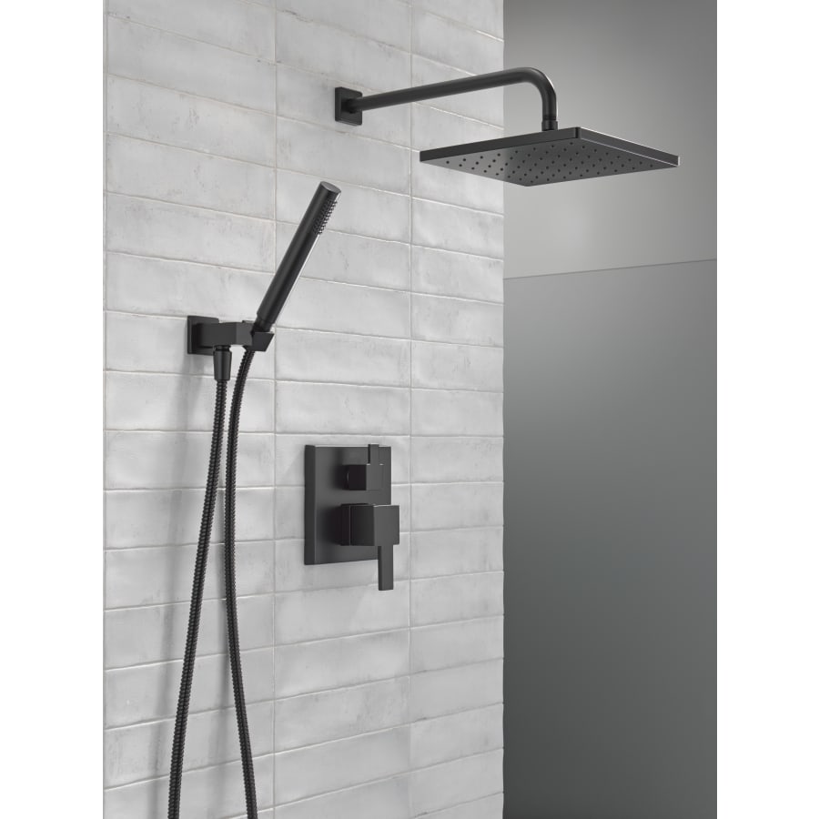 Delta 342701-CZ Champagne Bronze Modern Square Non Shared