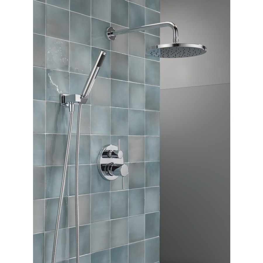 Delta 342702-CZ Modern Round Non Shared Function Shower